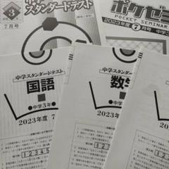 早稲アカ 2023年7月中学スタンダードテスト中3 3科セット早稲田