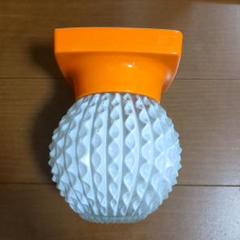 レトロポップ シェード② 電傘 電笠 乳白色 ランプシェード アンティーク 雑貨