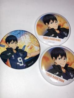ハイキュー!! 影山飛雄 缶バッジ 横断幕 30個セット ハイキュー!! 横断幕 缶バッジ 影山飛雄 - メルカリ