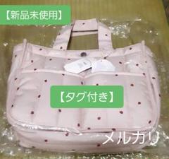 【２４時間以内発送】【新品未使用】ジェラートピケショルダーバッグ いちご柄 24時間以内発送】【新品未使用】ジェラートピケショルダー
