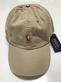 未使用　タグ付き　ポロラルフローレン　ポロベアキャップ　ベージュ　ユニセックス POLO BEAR RALPH LAUREN Cap Beige ラルフ ポロ・ベア キャップ
