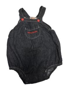 ミキハウス☆新品☆ロンパース☆サロペット☆ダルマオール☆90㌢☆レトロ☆タグ付き mikihouse - ミキハウス ダルマオール デニム オーバーオール