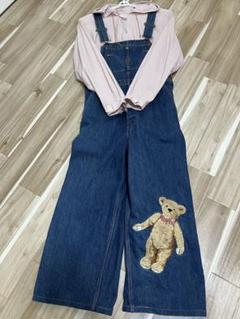 メンズ　カネコ　イサオ　オーバーオール　パンツ　クマ