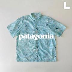 Patagonia 1990年製 ACシャツ L カヤック柄 USA製 白タグ
