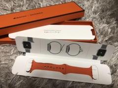 HERMES AppleWatch オレンジラバーベルト38mm&40mm用