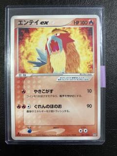 ポケモンカード　エンテイex 構築済みデッキ マグマ団ハーフデッキW