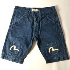 【新品未使用】EVISUビッグかもめ denimショートパンツ レディース - ボトムス - ショートパンツ – EVISU