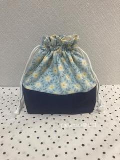 花柄 モロッカン　お弁当袋　巾着袋 ハンドメイド