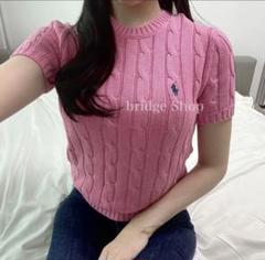ラルフローレン　サマーニット　今日まで！ サマー ニット POLO RALPH LAUREN(ポロラルフローレン