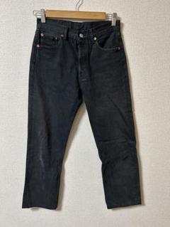 【未使用】リーバイス 501 ORIGINAL ブラック 黒 W29 L32 80s USA製 Levi'sリーバイス 501 先染め ブラック デニムパンツ