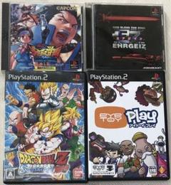 PS,PS2／4本 ジャスティス学園＋エアガイツ＋スパーキングネオ＋その他1本