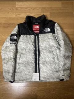Supreme x TNF Paper Print Nuptse Jacket