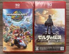新品未開封】 ゼルダの伝説 マリオカートワールド セット