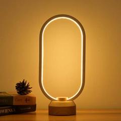 ✨人気商品✨ ナイトライト ベッドサイドランプ LED 木製 電気スタンド