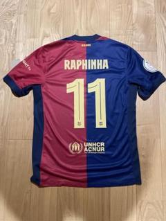 ラフィーニャ　バルセロナ24-25 HOME 背番号11 正規品 ラフィーニャ バルセロナ24-25 HOME 背番号11 正規品 - メルカリ