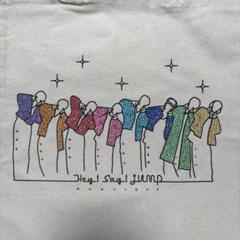 Hey! Say! JUMP encore トートバッグ デコ済 ハンドメイド Hey! Say! JUMP encore トートバッグ デコ済 ハンドメイド