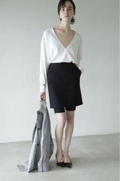 CLANE SHORT PANTS LAYERED SKIRT - メルカリ