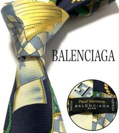 極美品 BALENCIAGA ネクタイ ハイブランド スカーフ柄