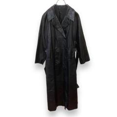 elegance エレガンス ロングコート レザーコート ブラック elegance エレガンス ロングコート レザーコート ブラック（楽天