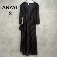 ANAYI アナイ　新品タグ付 カシュクール レースワンピース サイズM 272】アナイ コードレースギャザーワンピース B - メルカリ
