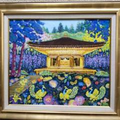 石割桜 油彩画・油絵