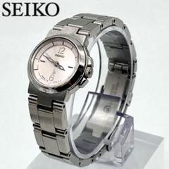【美品 / 稼働】SEIKO ルキア　腕時計 クォーツ ピンク　新品電池交換済み