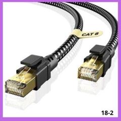 BUSOHE 有線LANケーブル CAT8 高速 5m