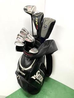 SRIXONゴルフセット　スリクソン、JOY ゴルフクラブ キャディバッグ付 今ならほぼ即納！ 良品】 キャディバック フード付き スリクソン