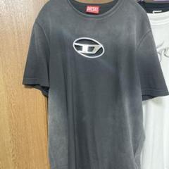 DIESEL ブラック T-Adjust-Q8 Tシャツ ディーゼル