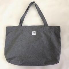 ZARA ザラ エコバッグ トートバッグ グレー L - メルカリ