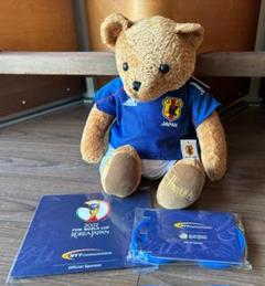 ハロッズ＞ JFA テディベア1996 & 2002FIFA 日韓大会グッズ