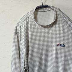 FILA GOLF ゴルフウェア 薄手 長袖 メンズ ゆったりサイズ