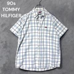 90s OLD TOMMY HILFIGER トミーヒルフィガー　USA シャツ