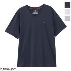 トミーヒルフィガー(M)ロゴTシャツ/半袖/ワンポイント/コットン100%/綿