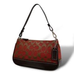 未使用級✨ COACH コーチ アクセサリーポーチ ブルー系 ベージュ