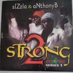 LPレゲエ Sizzla&Anthony B「2 STRONG SERIES1」
