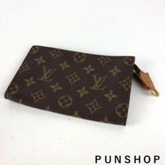 LOUIS VUITTON ルイヴィトン モノグラム バケット ポーチ ブラウン