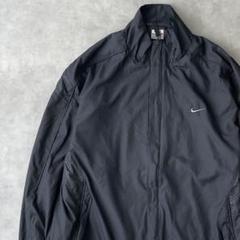 13684 NIKE スウォッシュ 刺繍ロゴ ナイロンジャケット