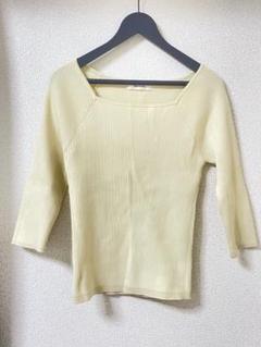 マイストラーダ アルページュ 袖刺繍　ニット　38 ネイビー 大特価セール ニット 袖刺繍 アルページュ マイストラーダ 38