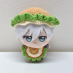 ハンドメイド　10cm ぬい服　ぬい活　ぬい帽子　ちびぐるみ　ハンバーガー