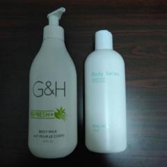 AmwayアムウェイG&Hリフレッシュ、ナリッシュボディミルク