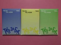TWICE THIS IS FOR フォトカード 3 ver. セット