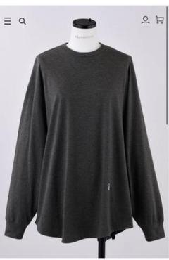 ナゴンスタンス nagonstans ロングスリーブTシャツ／新品未使用 nagonstans(ナゴンスタンス)｜MIX Border Twist Sleeve ロングT