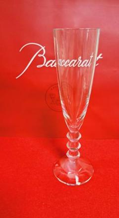【未使用】Baccarat ベガ シャンパンフルートグラス バカラ ベガ シャンパンフルート グラス ペア Baccarat