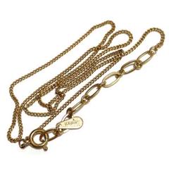 ネックレス　遺品整理　断捨離ゴールド チェーンネックレス 約47cm チェーンネックレス K-376 ゴールド – 貴和製作所オンラインストア