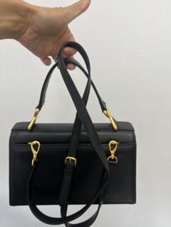 ANNE KLEIN ブラックショルダーバッグ