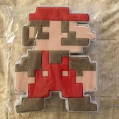 非売品　クラブニンテンドー　ドットマリオぬいぐるみ ドットマリオ クッション クラブニンテンドー スーパーマリオ