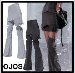 【OJOS】23SS★ Detachable Strap Skirt Shorts Ojos Detachable Strap Skirt Shorts – DALAC SEOUL