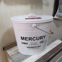 MERCURY ブリキバケツオーバルフタツキ 新品