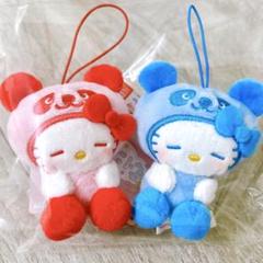 ハローキティ　パンダ　ポシェット　ぬいぐるみ ハローキティ　パンダ　ポシェット　ぬいぐるみ